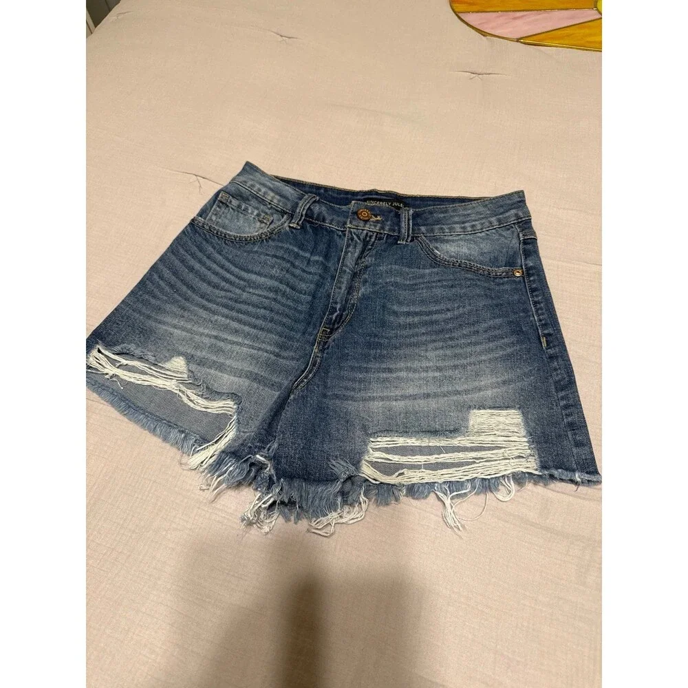 Sincerely Jules denim shorts